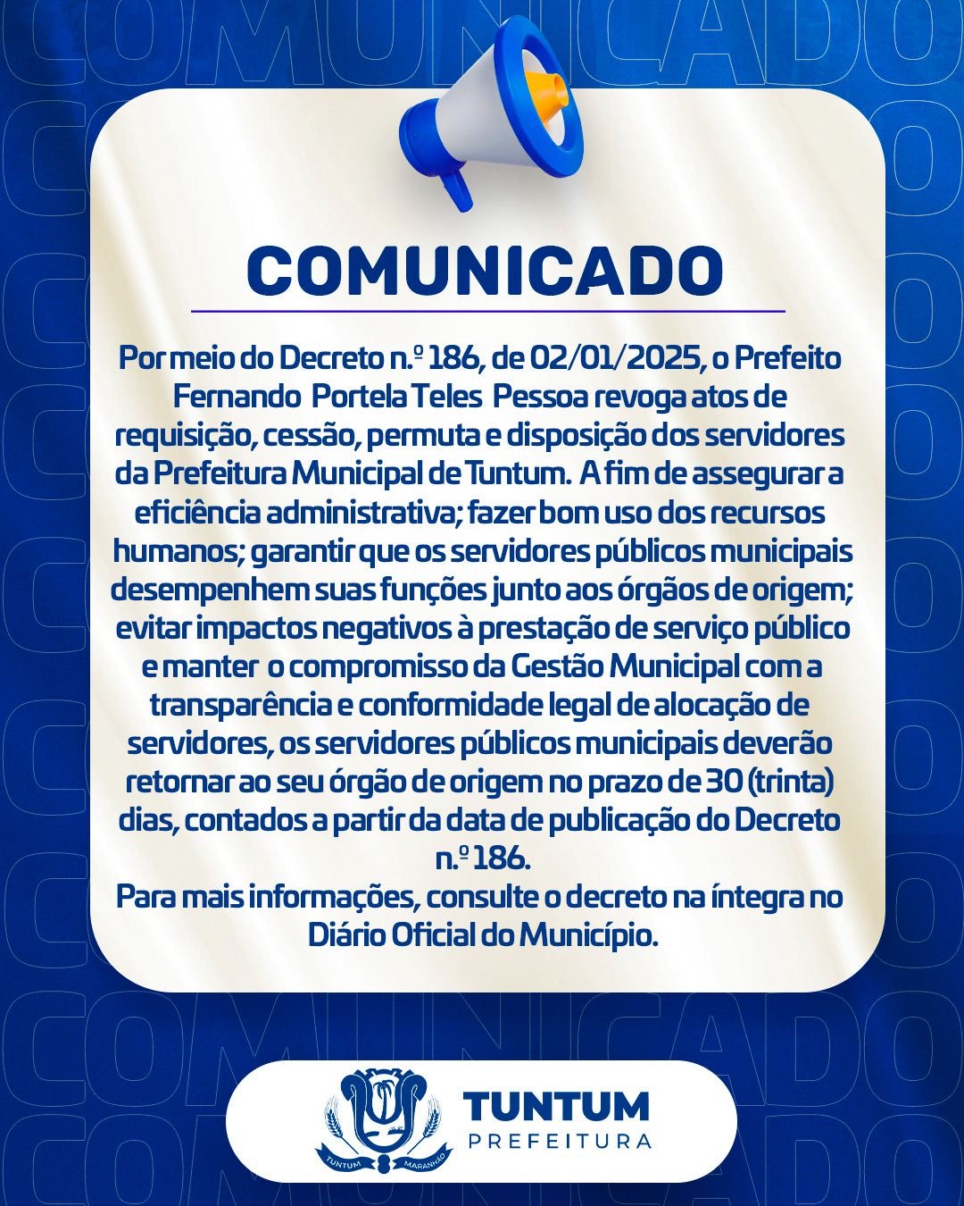 COMUNICADO 